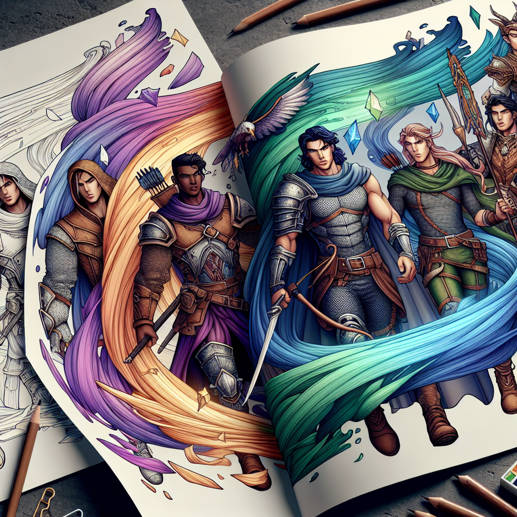 Creative Ways to Bring Mobile Legends Heroes to Life with Coloring Pages