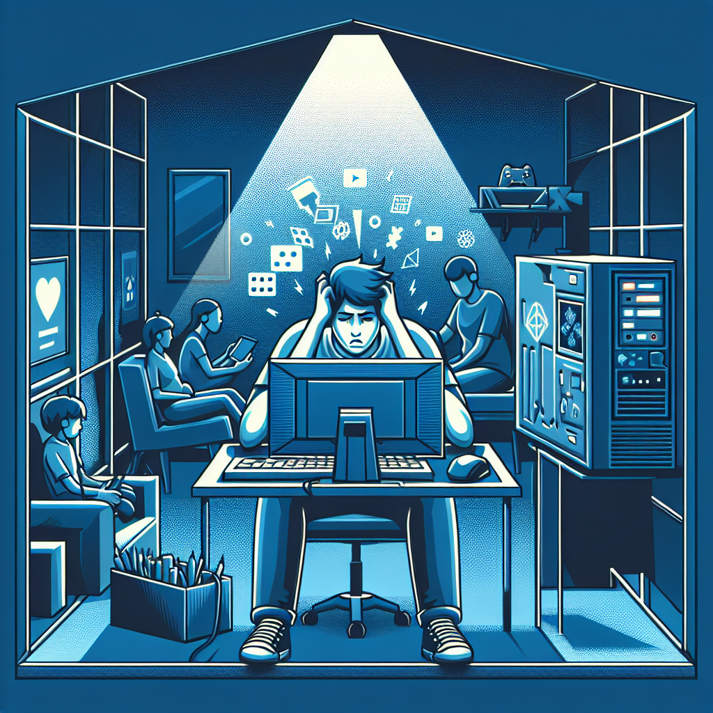 Dampak Negatif Game Online Terhadap Kesehatan Mental dan Fisik