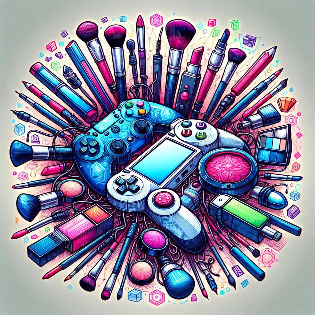 Exploring the Intersection of Gaming and Makeup: Virtual Beauty in Online Games