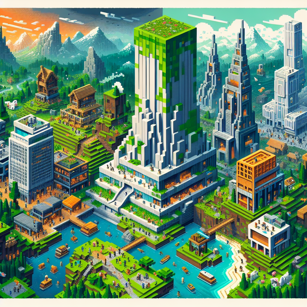 Exploring the Endless Creativity of Minecraft's Online Servers